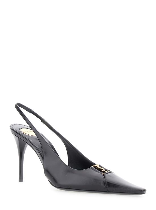 25FW 생로랑 힐/펌프스 806685AAESX1000 Black - SAINT LAURENT