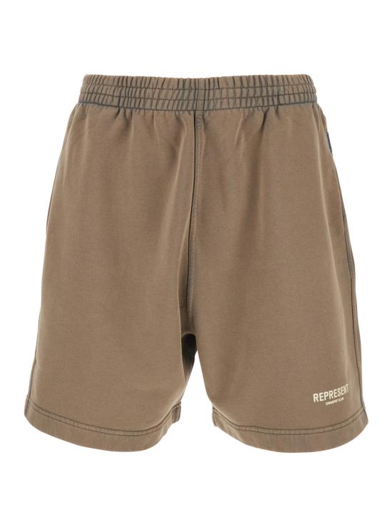 26SS 리프레젠트 숏팬츠 OCM10000416 Brown