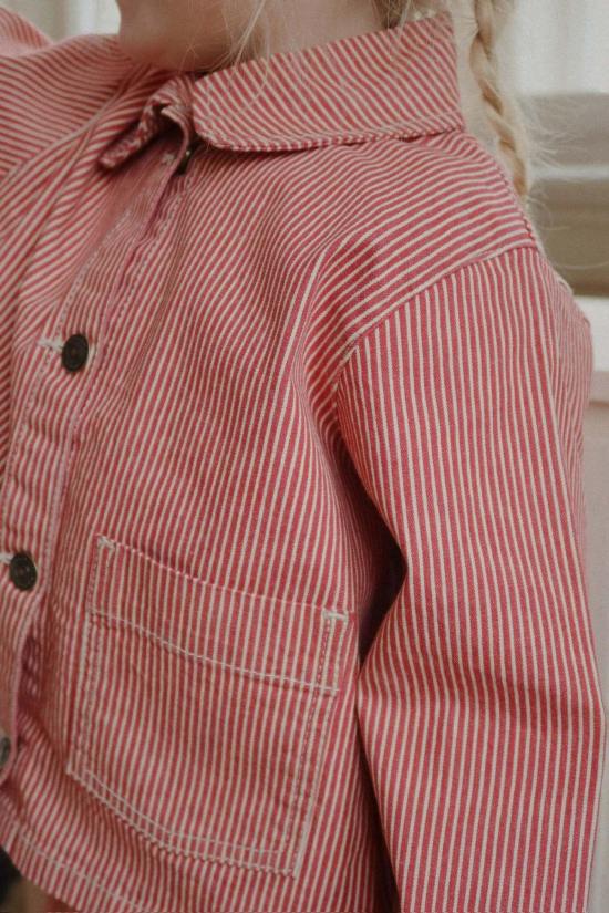  [키즈] 콩제 슬래드 자켓 콩게스 슬로즈드 루크 셔츠 재킷 - KONGES SLOEJD