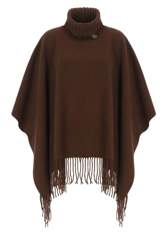 25FW 파비아나 필리피 케이프 SAD215A802L8421269 BROWN