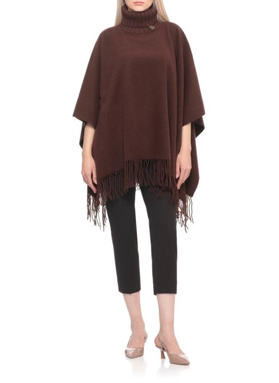 25FW 파비아나 필리피 케이프 SAD215A802L8421269 BROWN - FABIANA FILIPPI