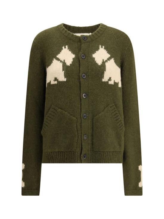 25FW 바지스트 가디건 BZFW25CA02861 0481 BROWN