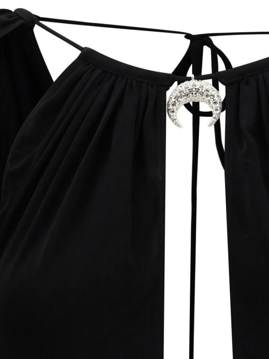 25FW 마린세르 바디수트 티셔츠 WTO459ACJER0082 BK99 Black - MARINE SERRE