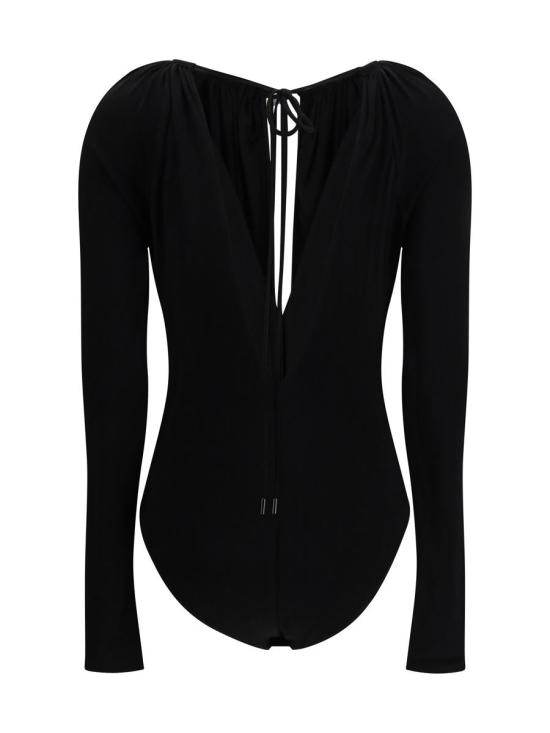 25FW 마린세르 바디수트 티셔츠 WTO459ACJER0082 BK99 Black - MARINE SERRE