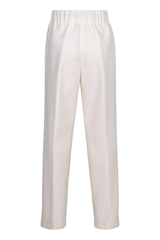 25FW 몽클레어 스트레이트 팬츠 K20988H0000189B08 086 WHITE - MONCLER