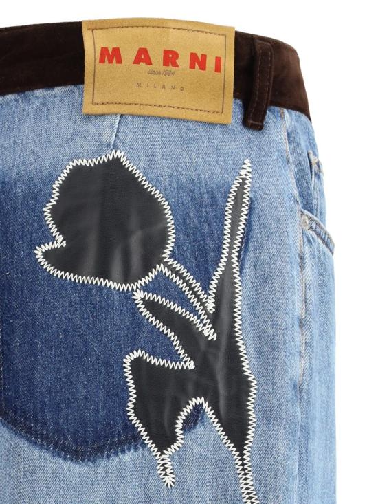 25FW 마르니 데님 팬츠 PAJD0514QS 00B96 BLUE - MARNI