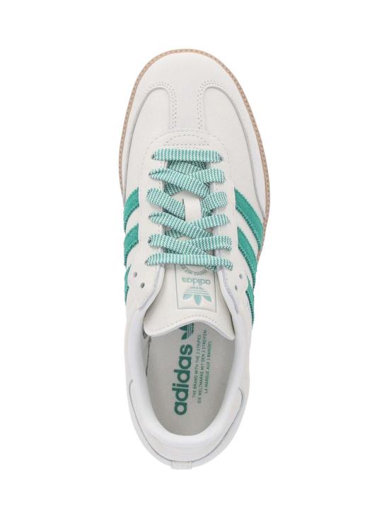  아디다스 스니커즈 JI3906 Off White Court Green Hazy Green DOM - ADIDAS
