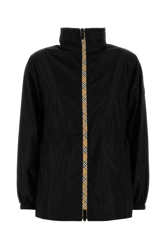 26FW 버버리 숏 나일론 파카 8110309 A1189 Black