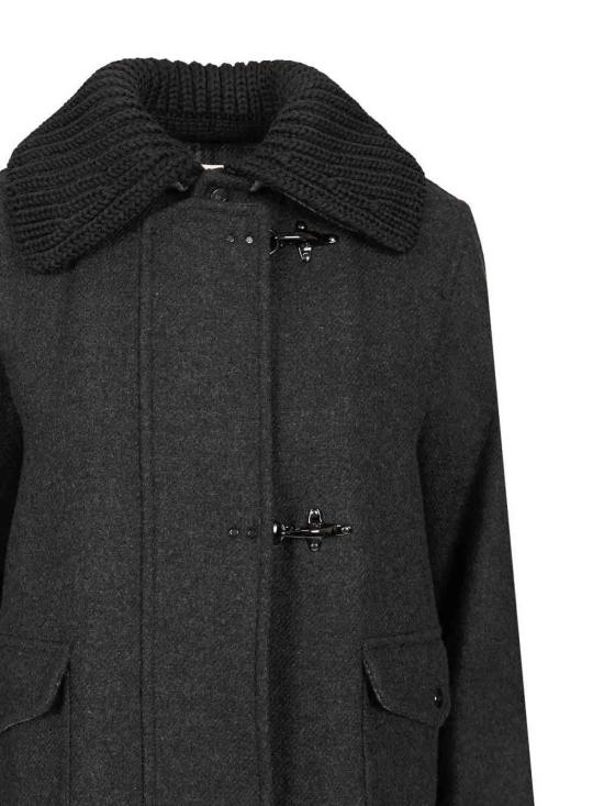 25FW 페이 미디 스커트 NAW12513300XMLB801 Grey - FAY