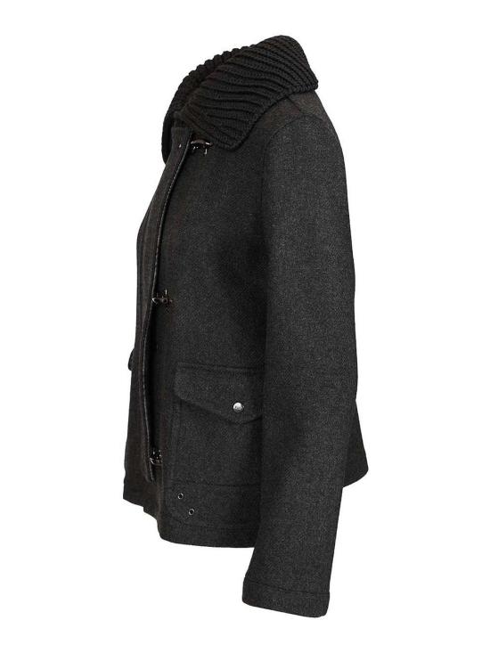 25FW 페이 미디 스커트 NAW12513300XMLB801 GREY - FAY