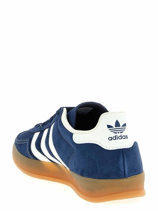 25FW 아디다스 가젤 인도어 JQ8393 Blue - ADIDAS