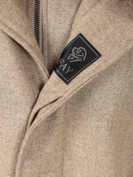  페이 코트 NAM62510160WGZC401 Beige - FAY
