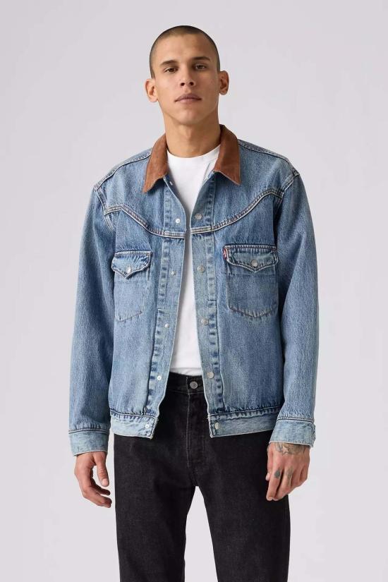  리바이스 데님 자켓 웨스턴 쇼트혼 트러커 재킷 파리로 떠나다 - LEVI'S