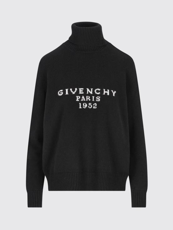 25FW 지방시 터틀넥 BW90VE4ZSN 001 Black