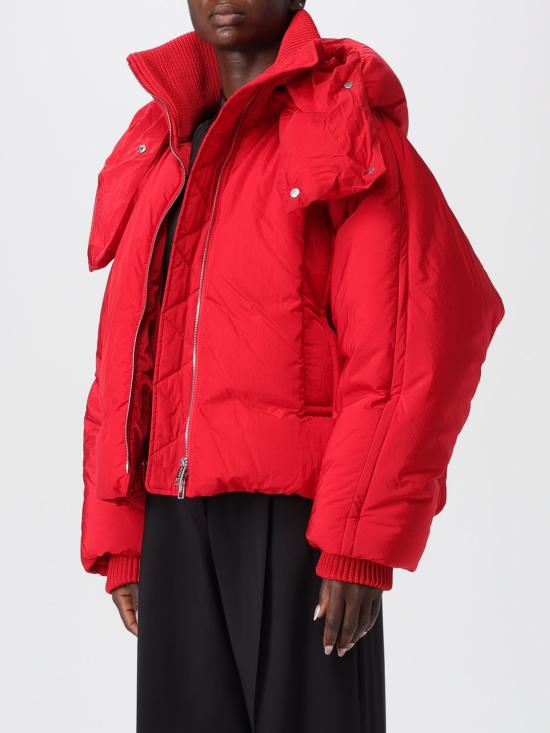 25FW 스포트막스 글리지아 발수 다운 자켓 2522486012600 002 Red - SPORTMAX