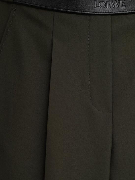 26SS 로에베 스트레이트 팬츠 S359Y04XHN 4160 Green - LOEWE