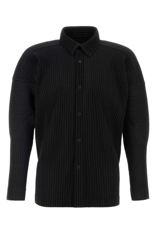 25FW 옴므 플리세 이세이 미야케 데님 팬츠 HP58JJ102 15 Black