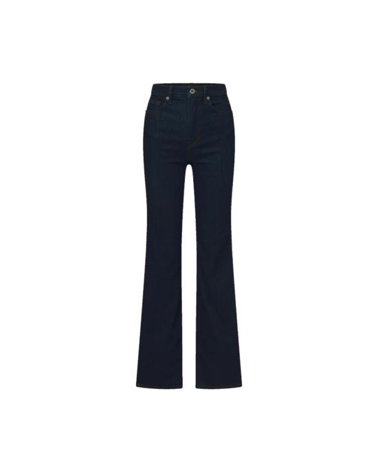  베로니카비어드 데님 팬츠 베로니카 비어드 크로스비 하이라이즈 와이드 레그 진 인디고 린스