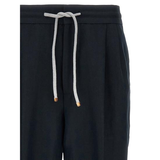 26SS 브루넬로 쿠치넬리 스트레이트 팬츠 MH255E1710 C2485 BLUE