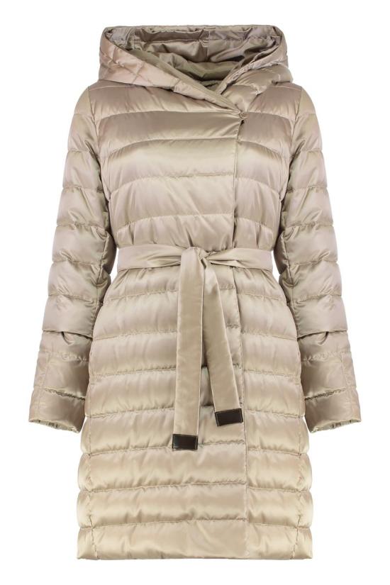 25FW 에스막스마라 노베프 리버시블 발수 소재 사틴 다운 코트  NOVEF2529496055600 070 Beige