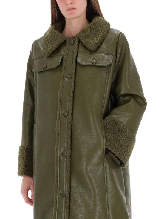 25FW 바움 운드 페르드가르텐 가죽 자켓 24439 C5040 GREEN - BAUM UND PFERDGARTEN