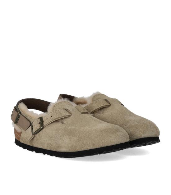 25FW 버켄스탁 뮬/슬리퍼 1028349 36 Beige - BIRKENSTOCK