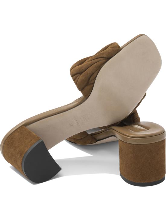 26SS 미우미우 샌들 5XX657M2VF0316 F 055 Brown - MIU MIU