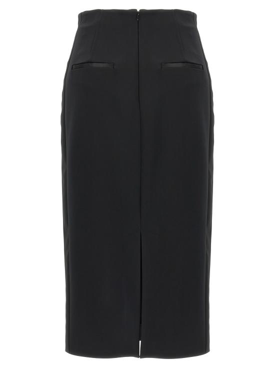 25FW 막스마라 미디 스커트 2521106014600001 Black - MAX MARA