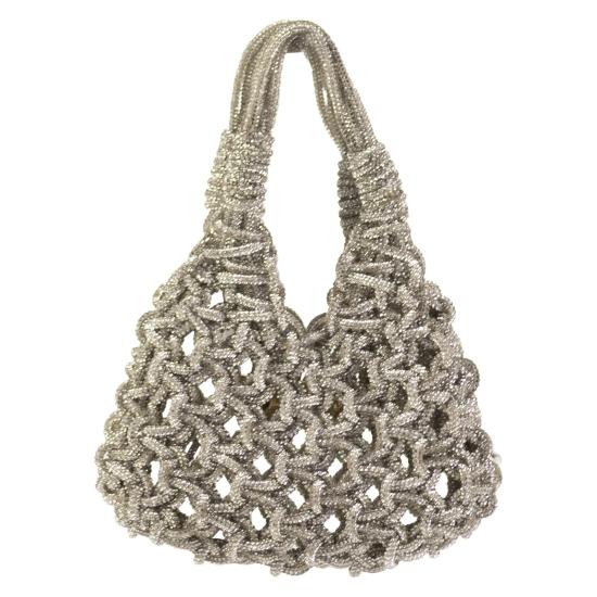 25FW 히보우라마 숄더백 VANNIFIQUE SILVER