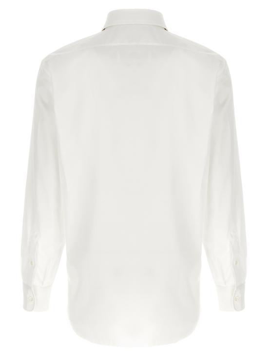 26SS 마르지엘라 Foiled 코튼 포플린 셔츠 S50DT0073S43001102 White - MAISON MARGIELA