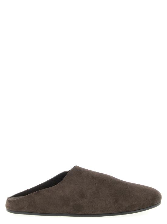 25FW 더로우 뮬/슬리퍼 F2118L302LQB Brown