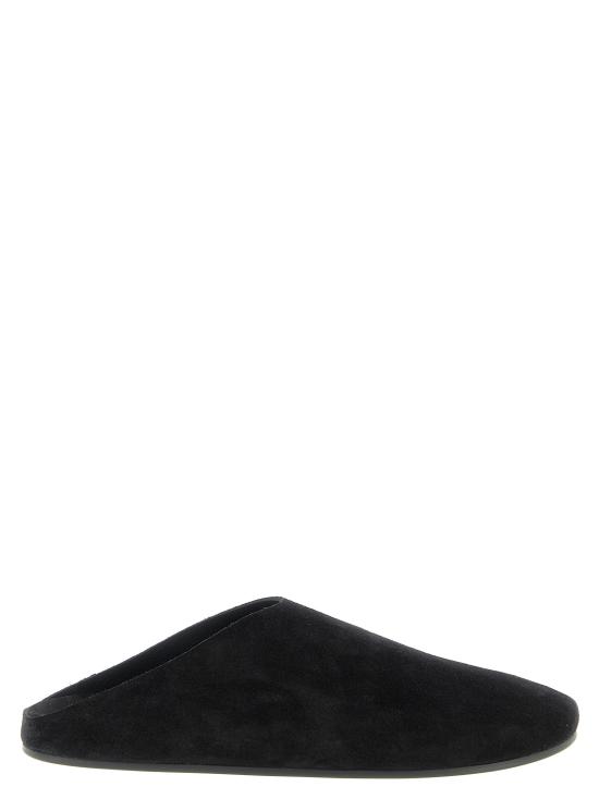 25FW 더로우 뮬/슬리퍼 F2118L302BLK Black