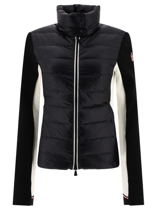 25FW 몽클레어 패딩 플리스 가디건 8G0002480093999 BLACK DOM