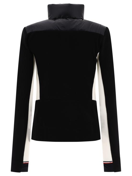 25FW 몽클레어 패딩 플리스 가디건 8G0002480093999 BLACK DOM - MONCLER