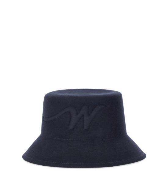 25FW 위켄드막스마라 YAQUI 야키 울 버킷햇 2525576075600 003 57 Blue - WEEKEND MAX MARA