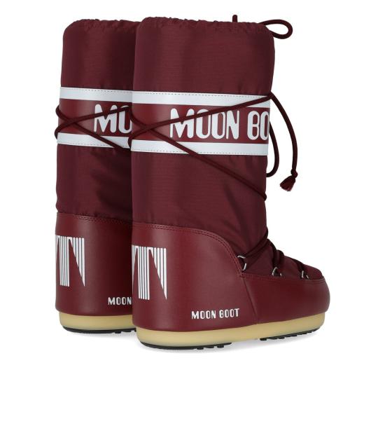 25FW 문부츠 아이콘 나일론 부츠 80D1400440 35 38 Red - MOON BOOT