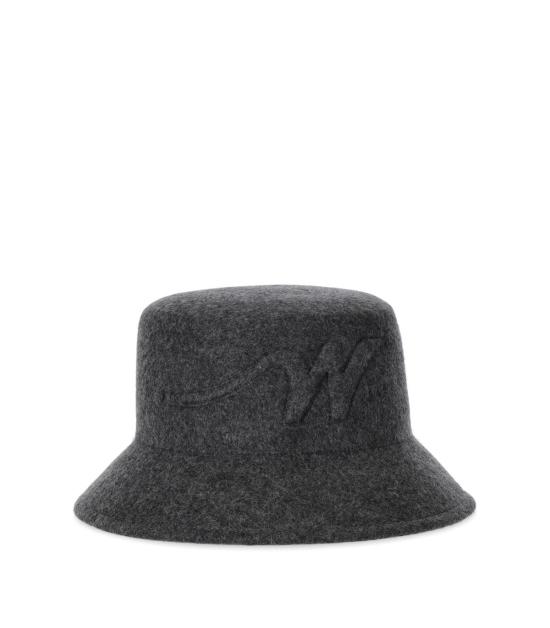 25FW 위켄드막스마라 YAQUI 야키 울 버킷햇 2525576075600 004 57 Grey - WEEKEND MAX MARA