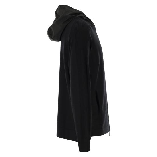 25FW 프리미아타 후드 티셔츠 PMG28 BLACK - PREMIATA