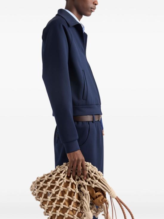 25FW 프라다 긴팔 티셔츠 UJL37CSOOO 1TQXF0008 Blue - PRADA