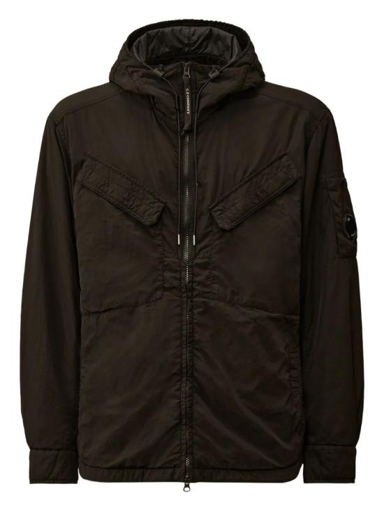 25FW 씨피 컴퍼니 크롬 R 후드 렌즈 자켓 19CMOS084A005904G999 BLACK DOM