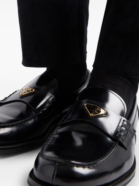 25FW 프라다 로퍼 2DB223FX000 055F0002 Black - PRADA