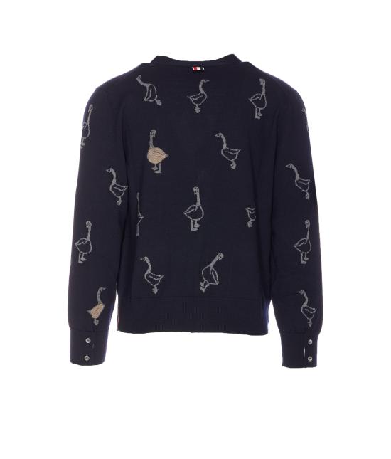 25FW 톰브라운 가디건 MKC599A Y1051415 Blue - THOM BROWNE