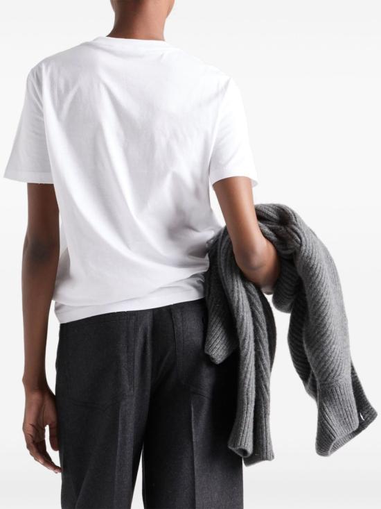 25FW 프라다 스웨터 35838SOOO 15ZGF0009 White - PRADA