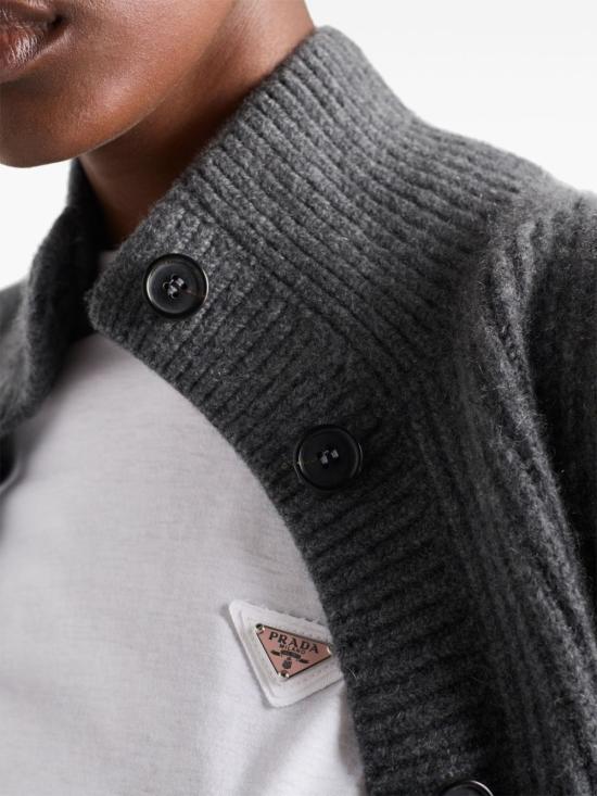 25FW 프라다 스웨터 35838SOOO 15ZGF0009 White - PRADA