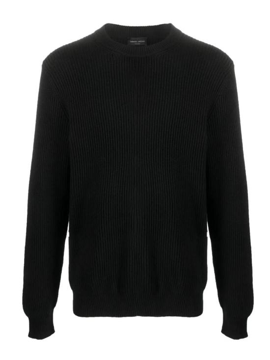 25FW 로베르토 콜리나 스웨터 253M02101 M0209 Black