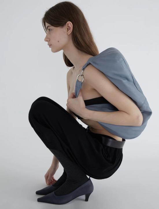 25FW 팔로마울 드라이 이롱게이트 랩 어라운드 호보 숄더백 UE0002 116 Azul - PALOMA WOOL