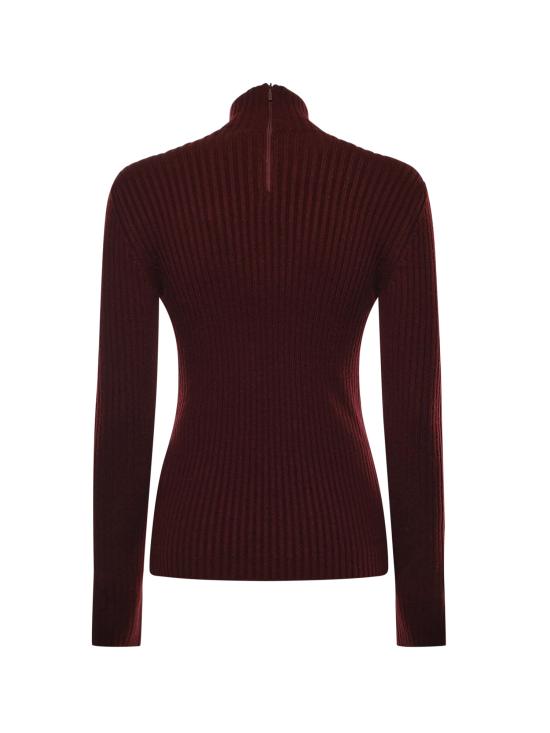 25FW 막스마라 ARAL 아랄 립 터틀넥 2521366293600 012 Red - MAX MARA