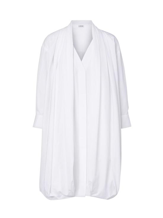 25FW 로에베 미디 원피스 S540Y09XTU 2100 White