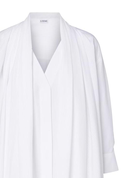 25FW 로에베 미디 원피스 S540Y09XTU 2100 White - LOEWE