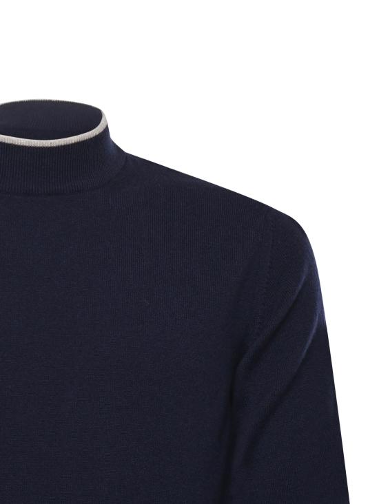 25FW 일레븐티 스웨터 L76MAGL21MAG0L013 11 13 BLUE LIGHT GRAY - ELEVENTY